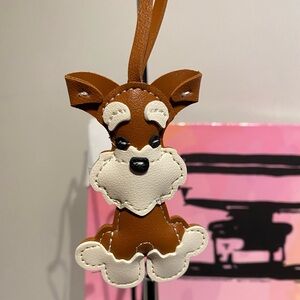 Schnauzer Dog Bag Charm